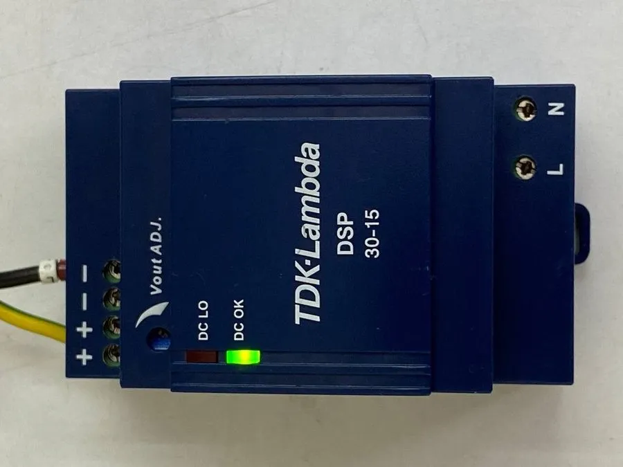 Блок питания TDK LAMBDA DSP30-15 DIN RAIL POWER SUPPLY 100-240VAC 47-63HZ 800MA 