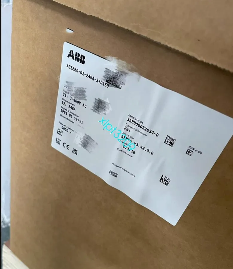 Частотный преобразователь ABB ACS880-01-246A-3+D150 drive Speed Up Shipping”