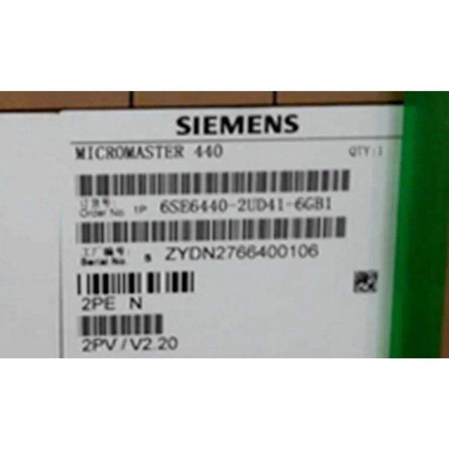 Частотный преобразователь Siemens 6SE6440-2UD41-6GB1 MICROMASTER440 without filt