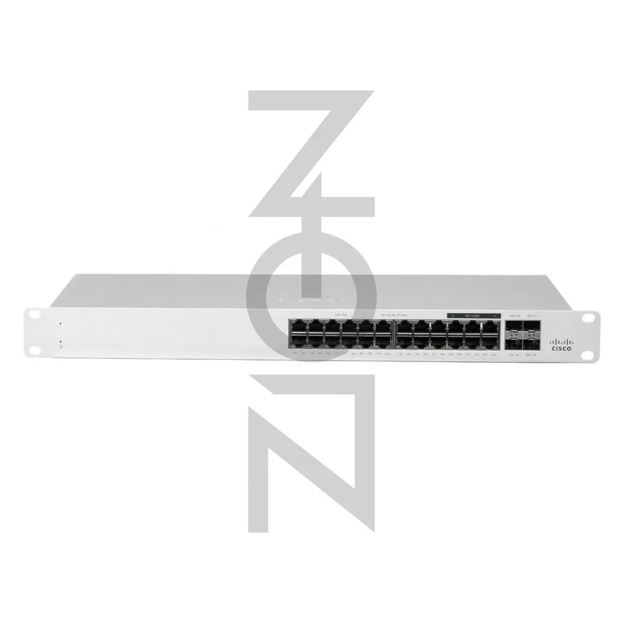 Коммутатор CISCO MERAKI MS130-24X-HW 24-Port PoE+ Managed Network Switch Unclaim