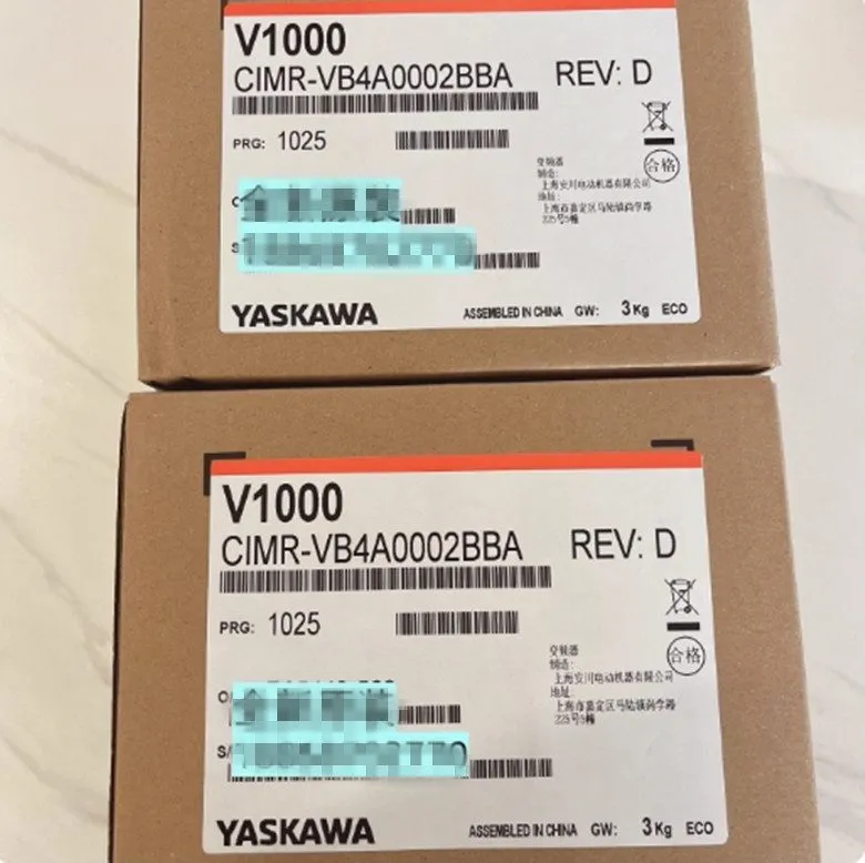Привод Yaskawa V1000 series CIMR-VB4A0002BBA 0.75KW/0.4KW 380V