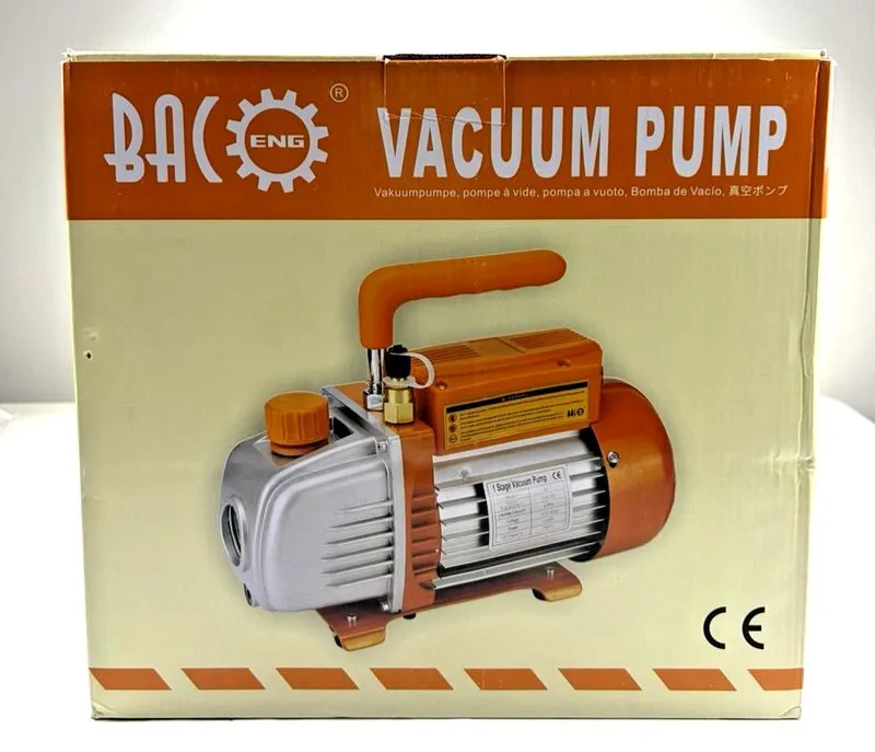 Насос 3.6CFM Vacuum Pump 110V Single Stage Rotary Vane HVAC
