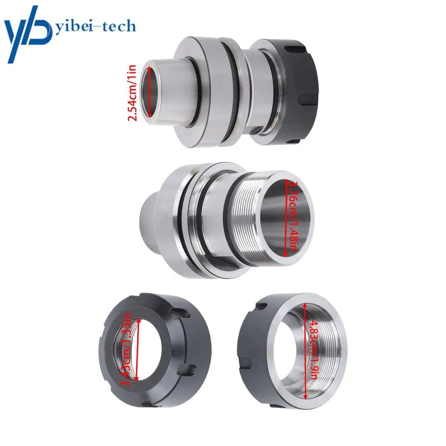Патрон HSK63F-ER40-80 Collet Chuck Tool Holder G2.5 30k RPM CNC Router HSK 63F