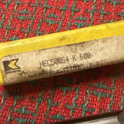 Режущий инструмент Kennametal HEC500S4 Carbide Square End Mill 9/16" x 1-1/4" Cu