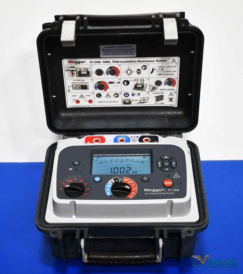 Тестер Megger S1-568 Insulation resistance tester Megger