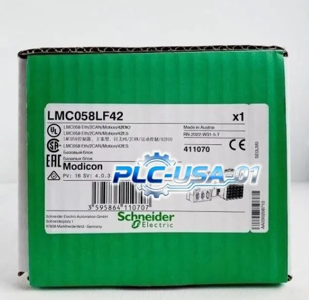 ПЛК Schneider LMC058LF42 PLC Module Programmable Controller