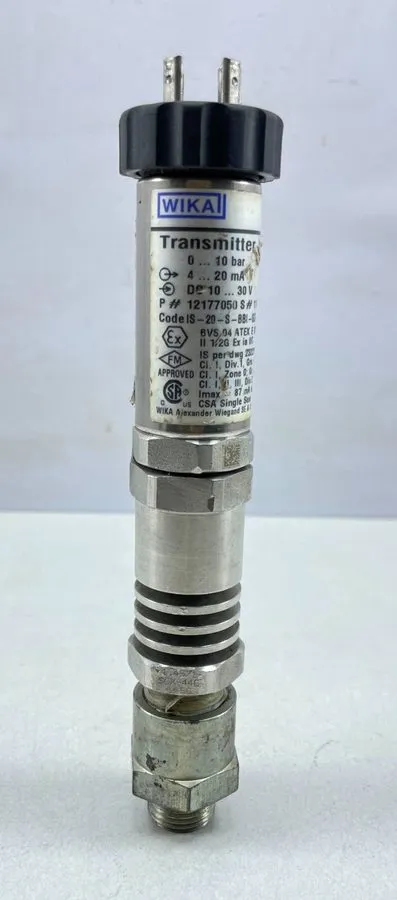 Датчик давления Wika IS-20-S 5000psi Pressure Transmitter 52744997 4-20mA 10-30V