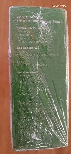 Коммутатор CISCO SF110D-08 8 Port 10 100 PoE Desktop Switch — фото лота 4