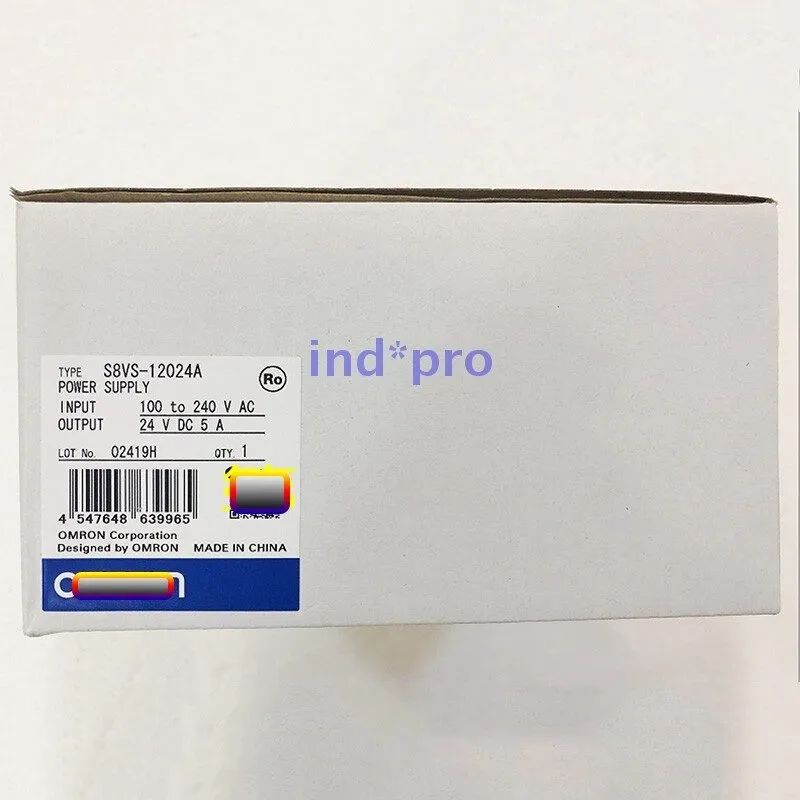 Блок питания Omron S8VS-12024A /ED2 Power Supply Din Rail 24VDC 5A