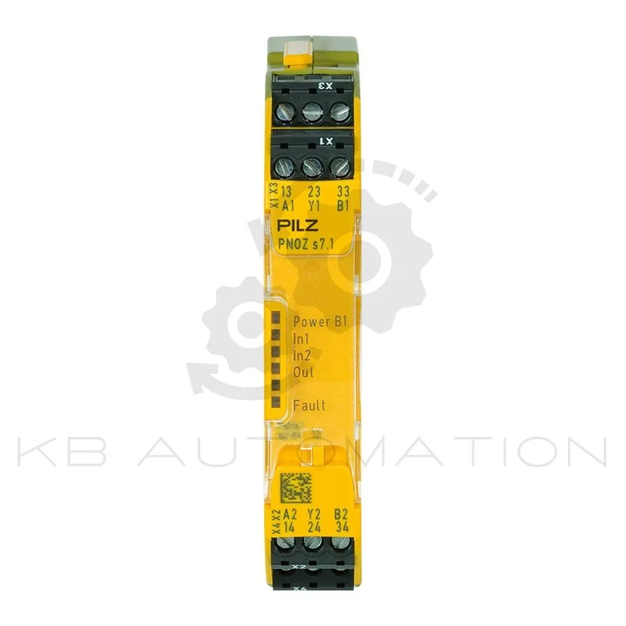 Реле безопасности PILZ 750167 Safety Relay PNOZ s7.1 24VDC 3 n/o