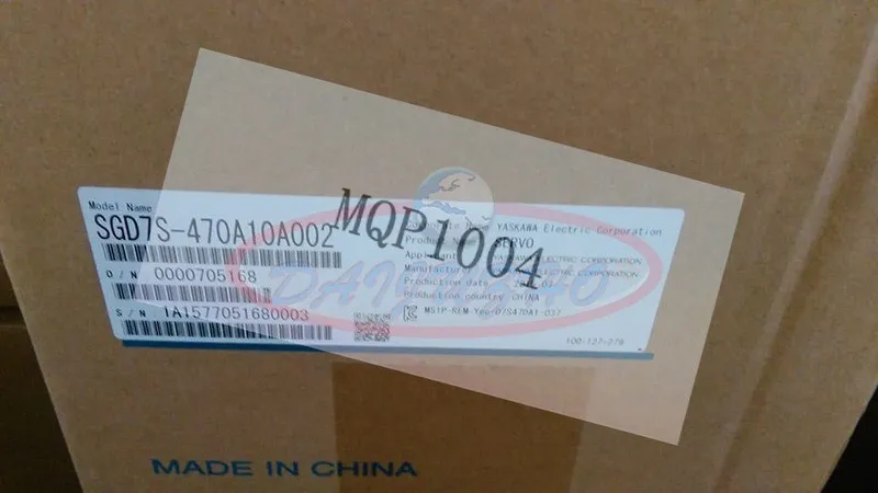 Сервопривод Yaskawa servo drives SGD7S-470A10A002