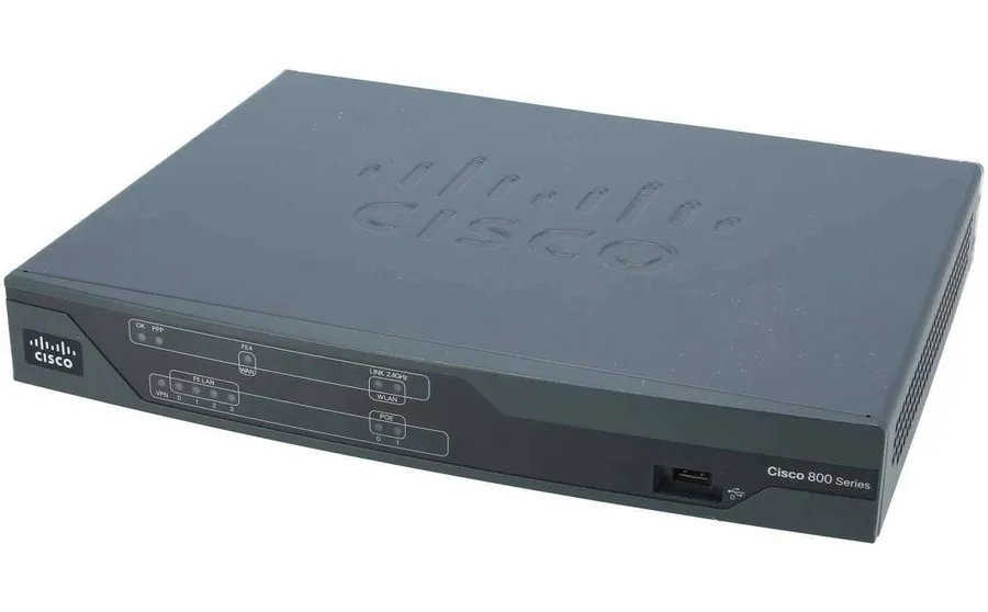Маршрутизатор Cisco 861-K9 Integrated Services Router (ISR) & BOXED 4-Port Switc — фото лота 2
