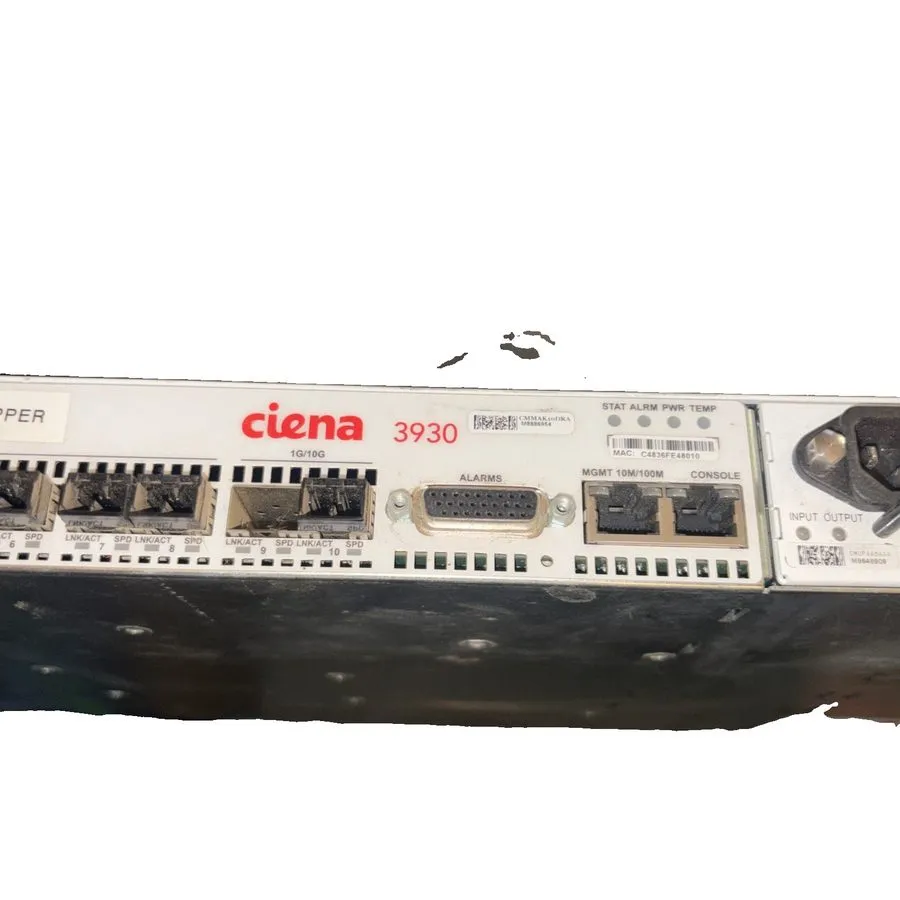 Операторское оборудование Ciena 3930 170-3930-900 8-Port 1G Dual 10G SFP+ Ethern — фото лота 2