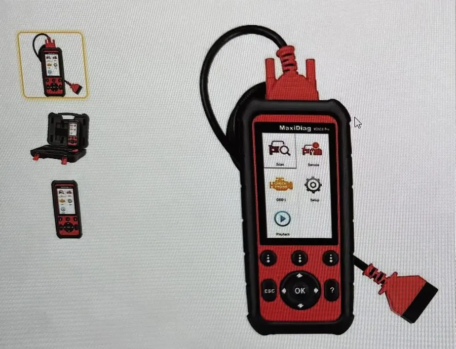 Диагностический сканер Autel MaxiDiag MD808 Pro Automatic Diagnostic Scanner Too