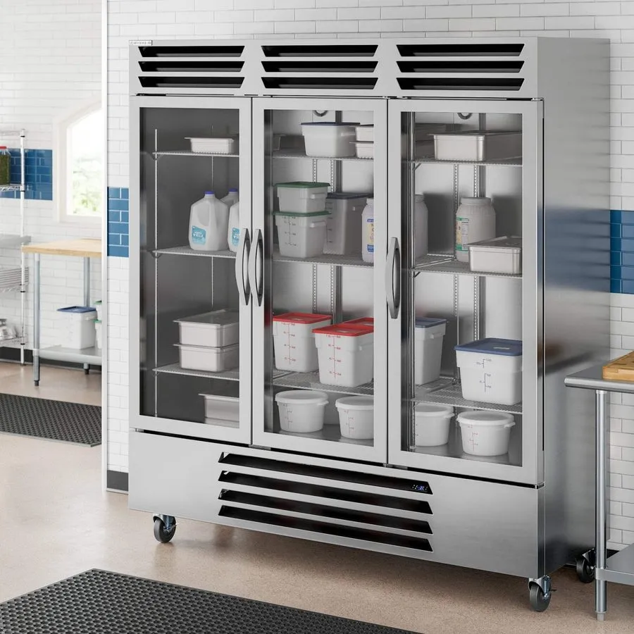 Морозильный шкаф Beverage-Air FB72HC-1G 75" Vista Series Glass Door Reach-In Fre — фото лота 2