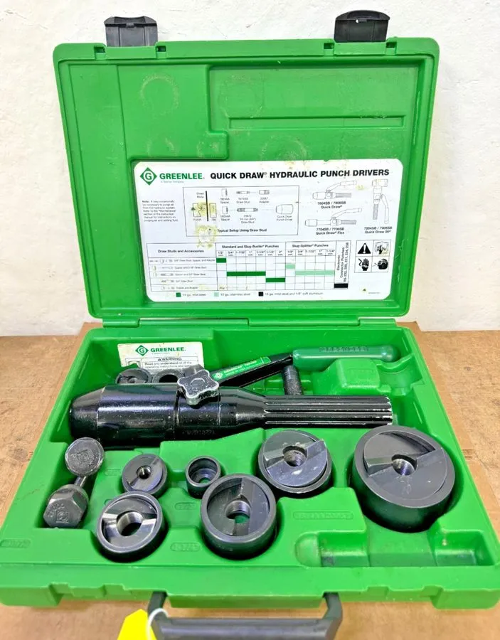 Электрооборудование Greenlee 7804SB Quick Draw Hydraulic Punch Driver Knockout S