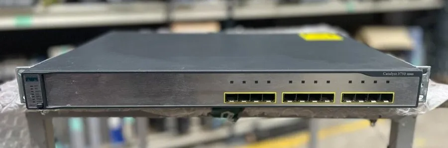 Коммутатор Cisco Catalyst 3750G 12 Port Gigabit SFP Switch WS-C3750G-12S-E