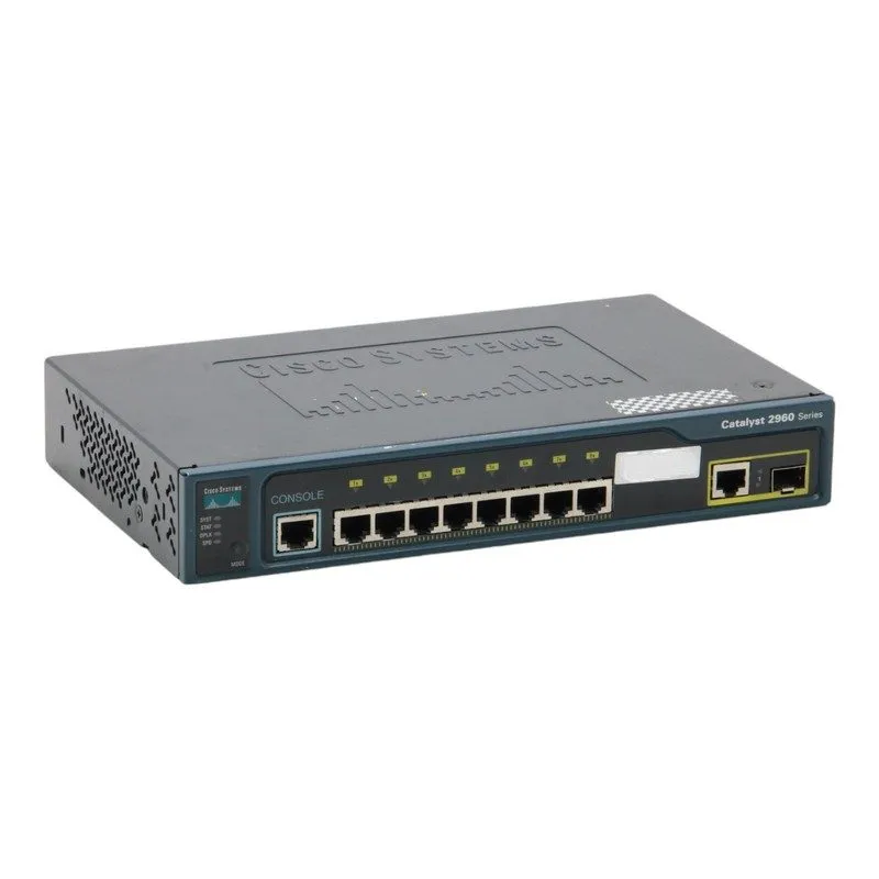 Коммутатор Cisco Catalyst (WS-C2960-8TC-L) 8-Ports External Switch Managed