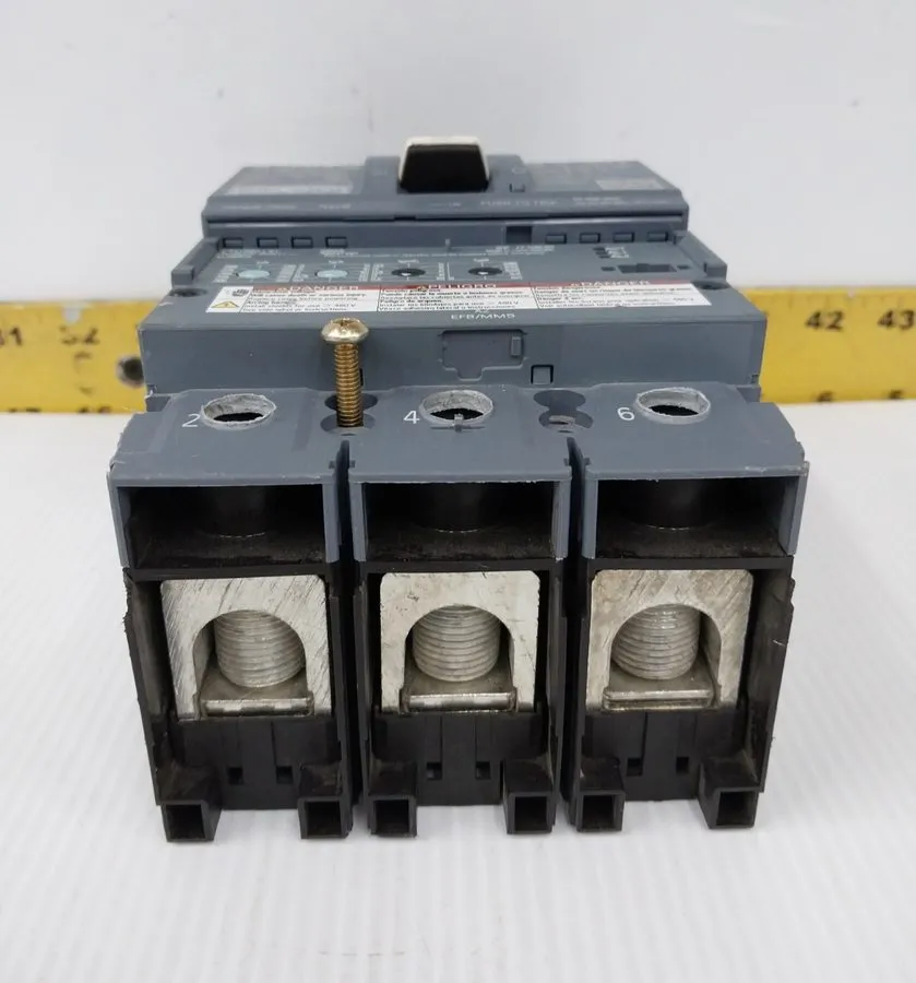Автоматический выключатель Siemens 250 Amp Circuit Breaker 600 VAC 3 Pole 3VA622 — фото лота 2