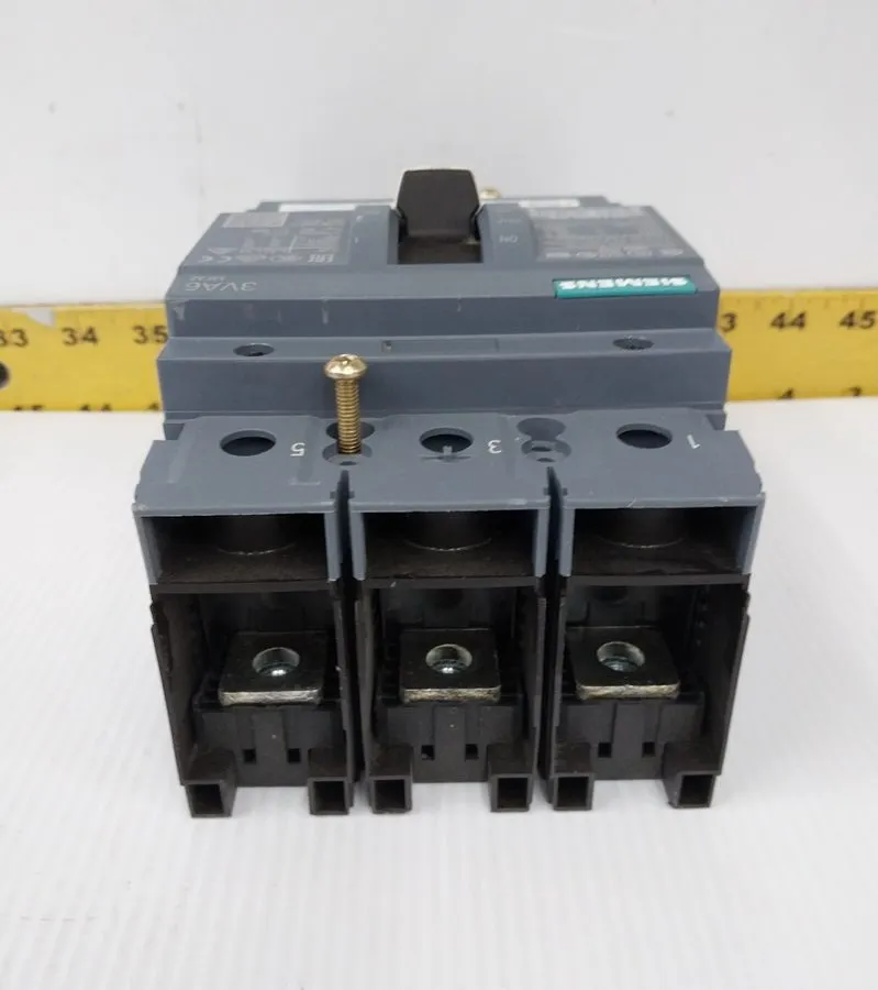 Автоматический выключатель Siemens 250 Amp Circuit Breaker 600 VAC 3 Pole 3VA622 — фото лота 4