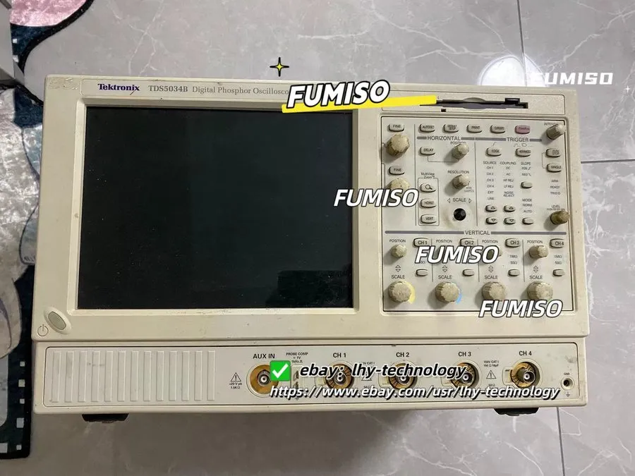 Осциллограф 1 pcsTektronix TDS5034B 350 MHZ 5GSs Digital Phosphor Oscilloscope G