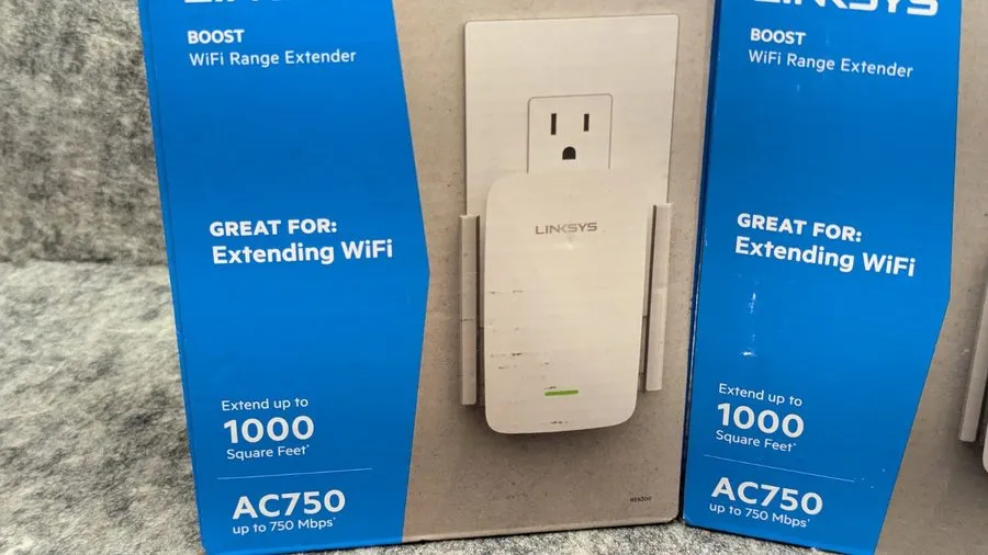 Объектив Linksys Model RE6300 AC750 Boost Dual-Band Wi-Fi Gigabit Range Extender