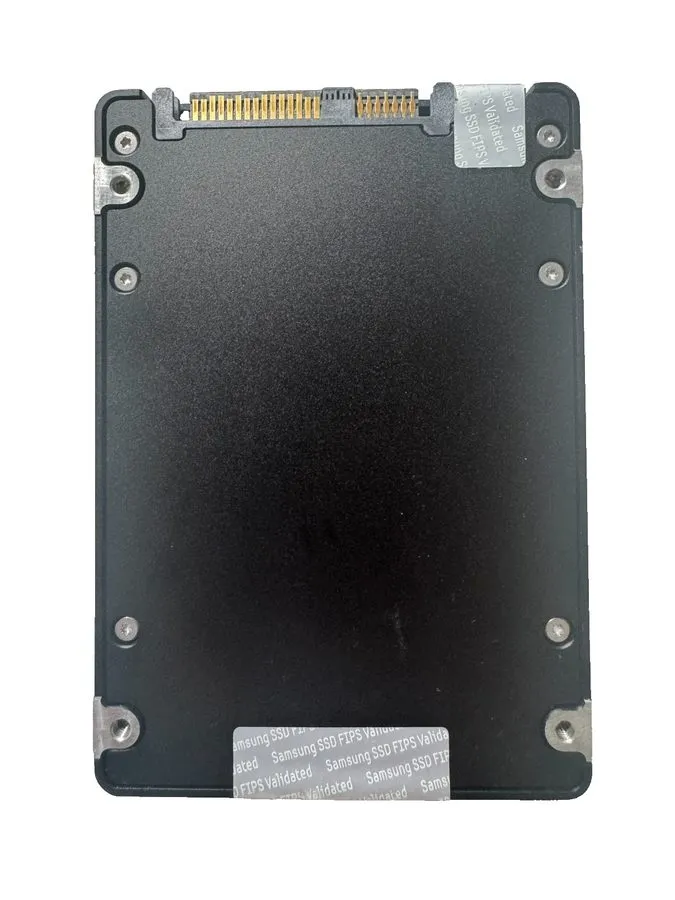 HPE SAMSUNG PM1633a 15.36TB 2.5" SAS SSD 12Gbps/512b/sector/PERFECT 100% HEALTH