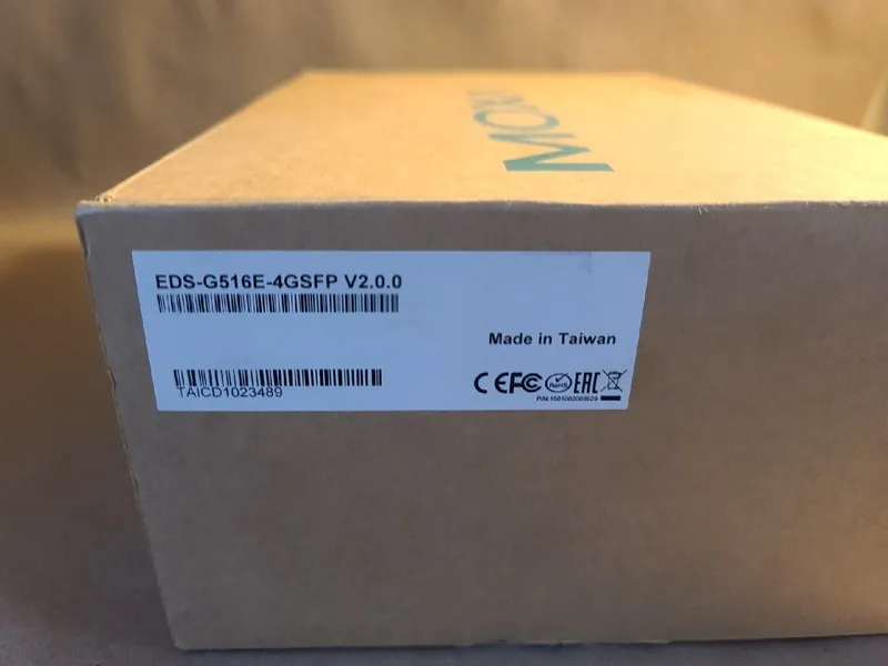 IIoT-устройство MOXA EDS-G516E-4GSFP V1.0.1 16-port Ethernet switch