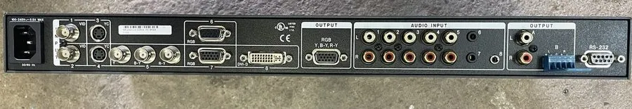 Видеокоммутатор Extron IN1508 rackmount Scaling Presentation AV Switcher
