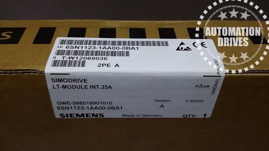 Сервоусилитель 6SN1123-1AA00-0BA1 Siemens SIMODRIVE 611 Power Module