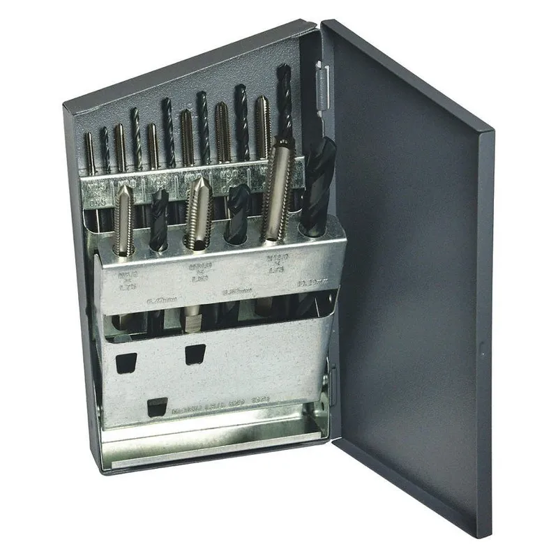 Режущий инструмент GREENFIELD THREADING 330088 Drill/Tap Set, UNC 445M45 — фото лота 1