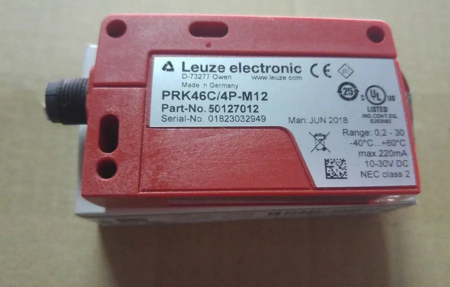 Фотоэлектрический датчик LEUZE PRK46C/4P-M12 Photoelectric Sensor