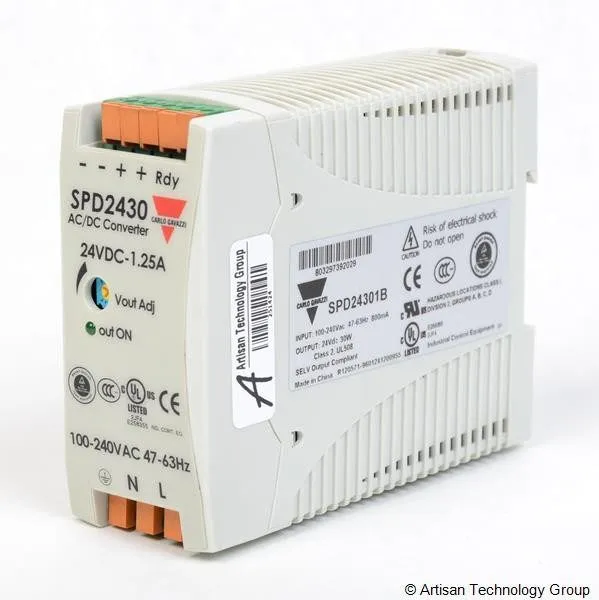 Блок питания Carlo Gavazzi SPD24301B 30W DIN Rail Mount Switching Power Supply