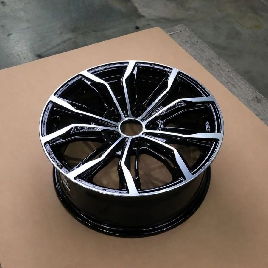 Трубопроводная арматура One 18 Inch Black Machined Alloy Wheel для Lexus HS250h 