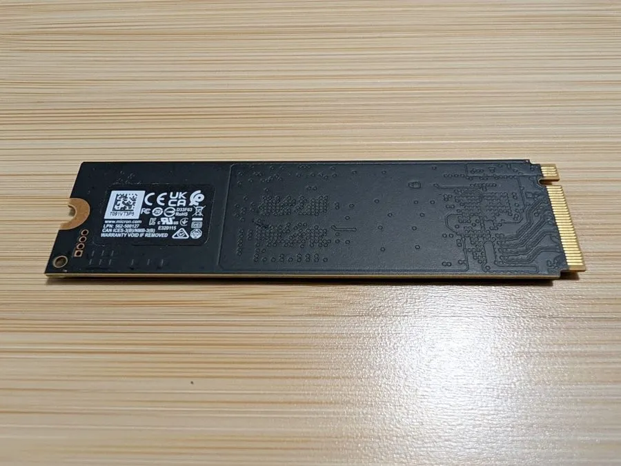SSD-накопитель Micron 2500 1TB M.2 NVMe PCIe Gen4 x4 Internal SSD MTFDKBA1T0QGN