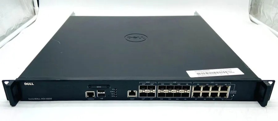 Межсетевой экран Dell SonicWall NSA 6600 Network Security Appliance NSA6600 Mode