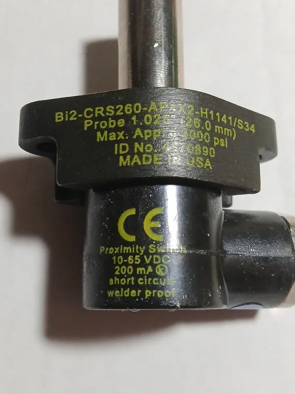 Датчик приближения TURCK UPROX INDUCTIVE PROXIMITY SENSOR SWITCH Bi2-CRS260-AP4X — фото лота 1
