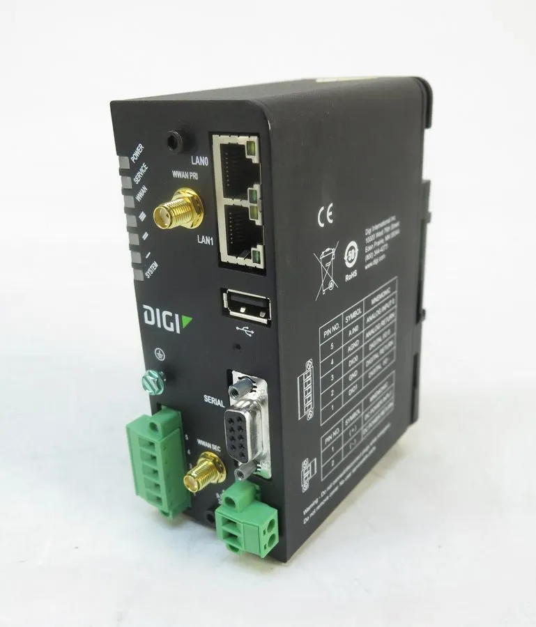Маршрутизатор Digi Transport WR31-L52A-DE1-TB Cellular Modem/Wireless Router