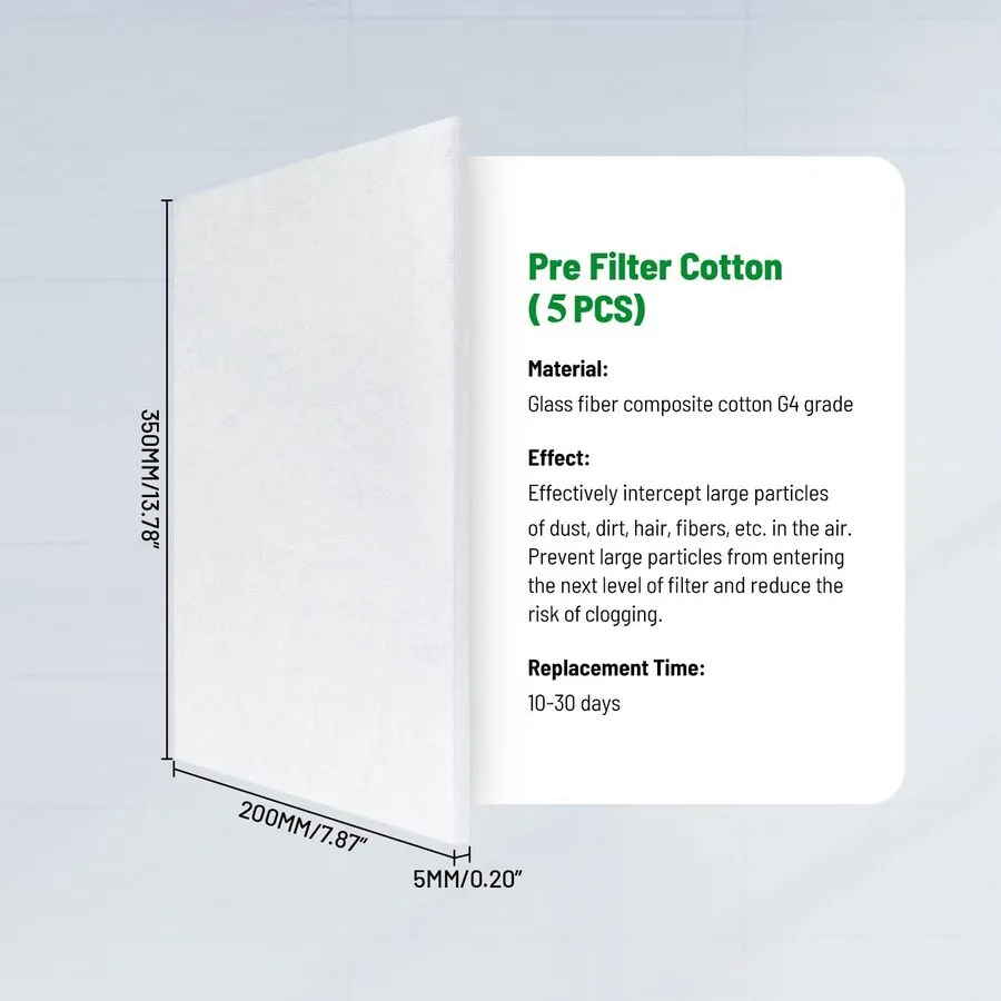 Дымоуловитель FES350 Fume Extractor 1 Set Filter Purifier Smoke Removal, Pre-fil