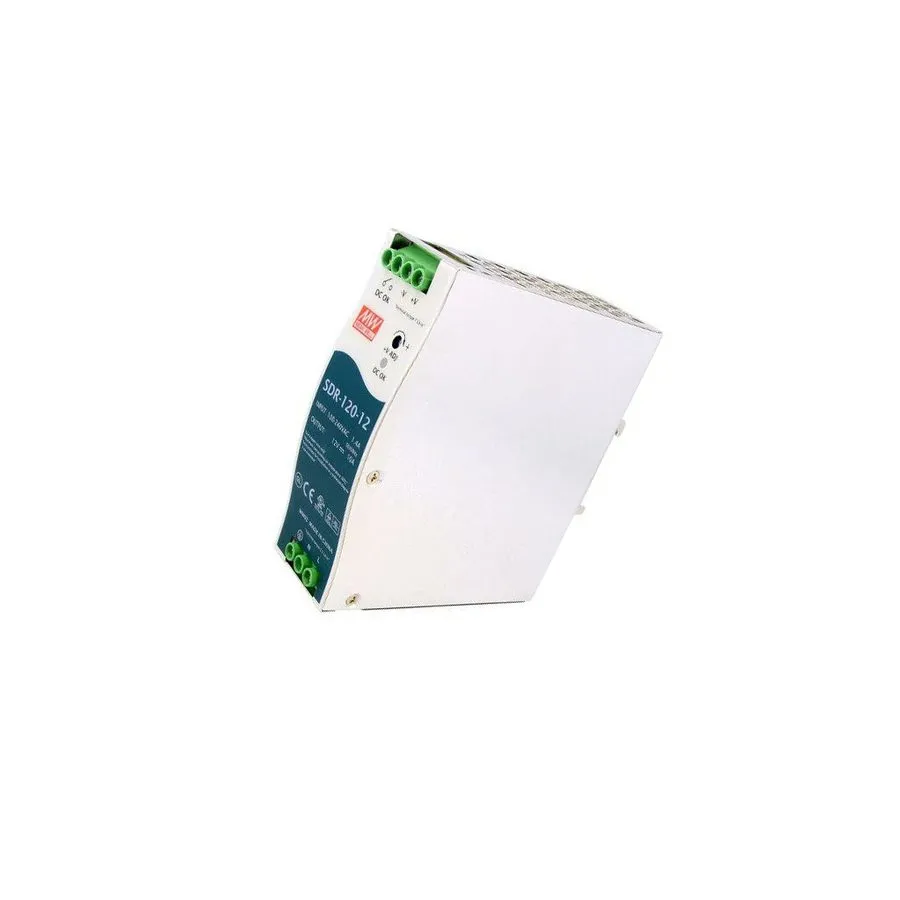 Блок питания MEAN WELL SDR-120-12 AC DC DIN Rail Mount 12VDC 10A Power Supply 12