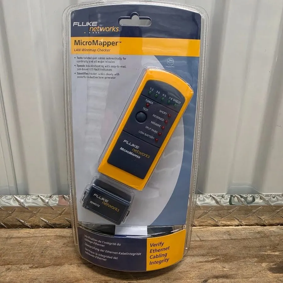 Тестер Fluke Network MicroMapper MT-8200-49A Wiremap Checker