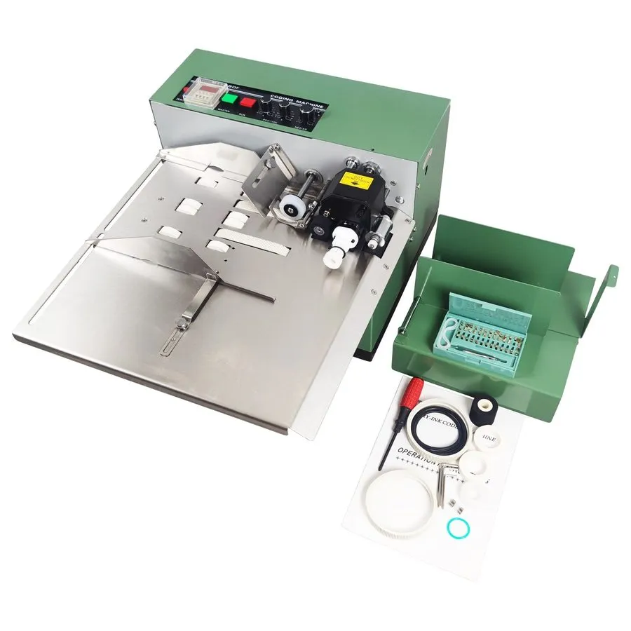Расходник для маркировки MY-380F Auto Dry Ink Batch Coding Machine Efficient Dat — фото лота 1