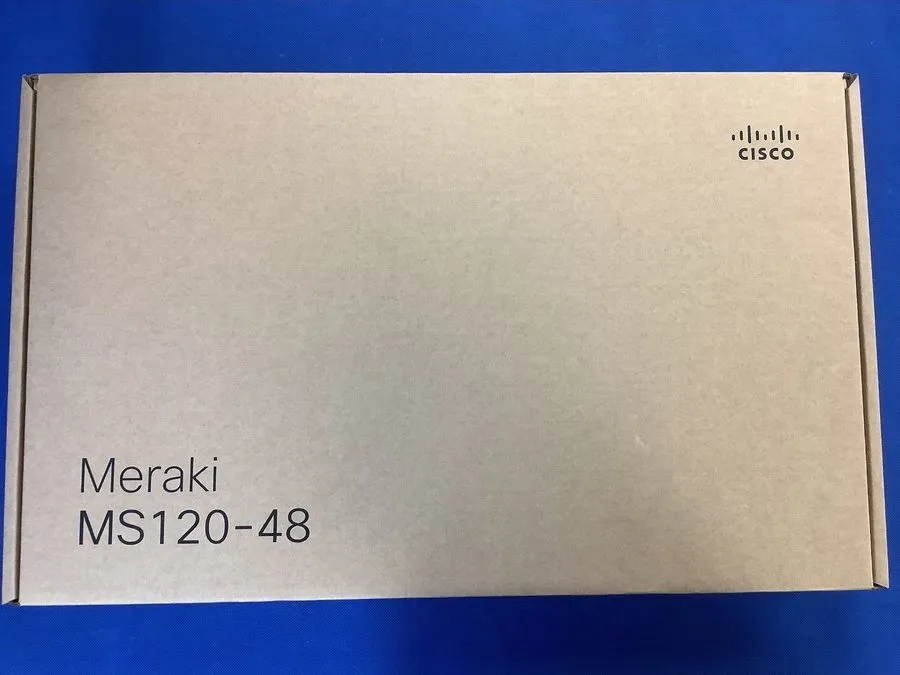 Коммутатор Unclaimed Cisco Meraki MS120-48-HW 48-Port Managed Ethernet Switch NO