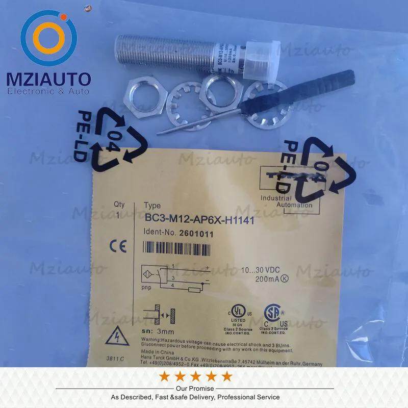 Датчик приближения Turck BC3-M12-AP6X-H1141 2601011 Capacitive Proximity Switch 