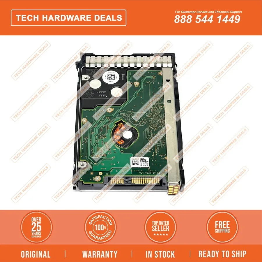 Жёсткий диск 718292-001 HPE 1.2TB SAS 6G 10K SFF SC DP HDD — фото лота 1