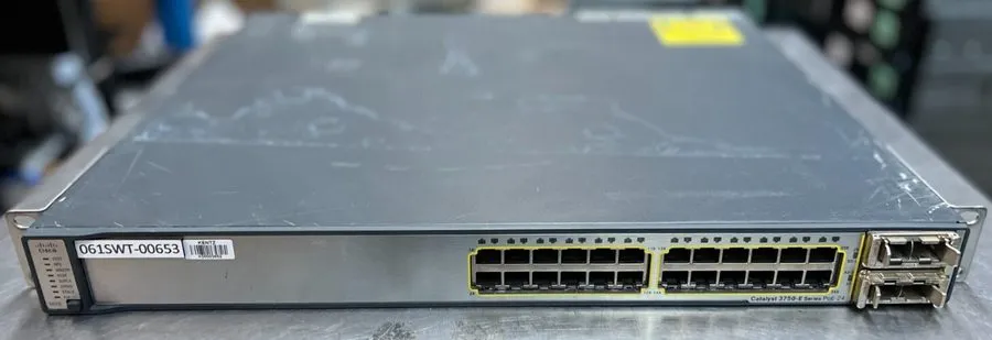 Коммутатор Cisco WS-C3750E-24PD-E Catalyst 3750E 24-Port PoE 10G Switch