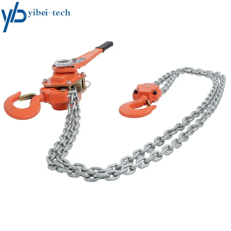 Таль 10FT Lifter Block Chain Hoist G80 Alloy Steel Ratchet Hoist 13200lb Capacit