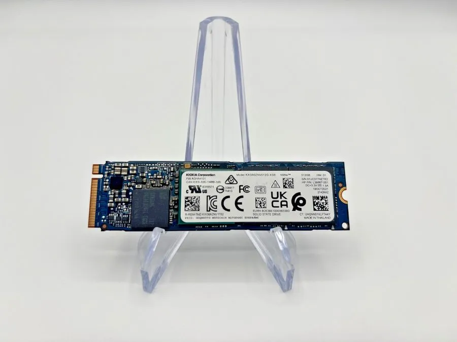 SSD-накопитель Kioxia 512GB SSD NVMe M.2 KXG60ZNV512G XG6 L38667-001 Solid State — фото лота 1