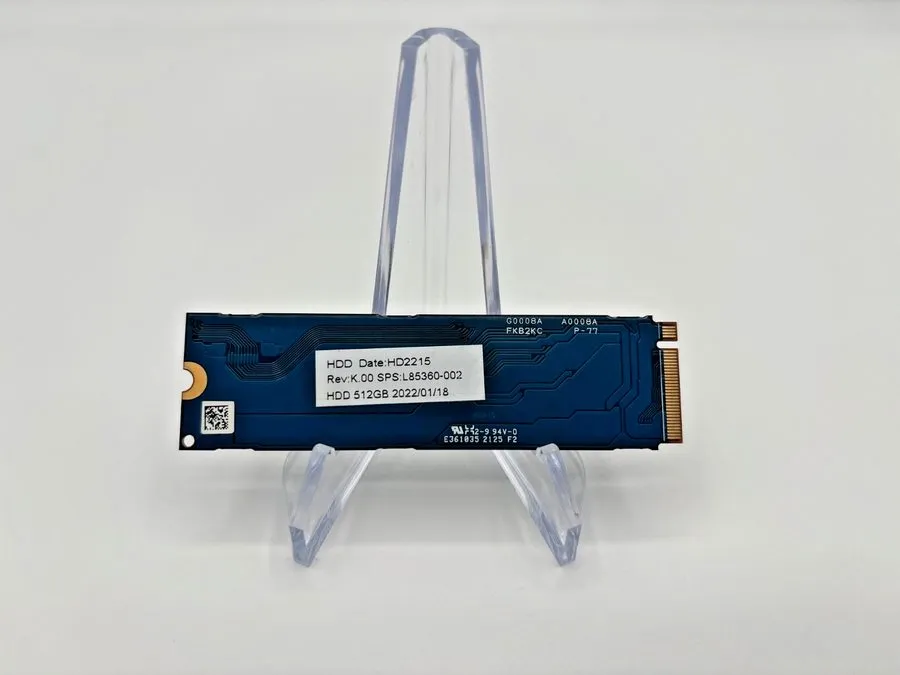 SSD-накопитель Kioxia 512GB SSD NVMe M.2 KXG60ZNV512G XG6 L38667-001 Solid State — фото лота 2