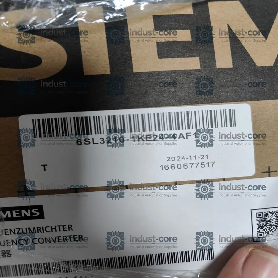 Частотный преобразователь Siemens 6SL3210-1KE24-4AF1 SINAMICS G120C RATED POWER 